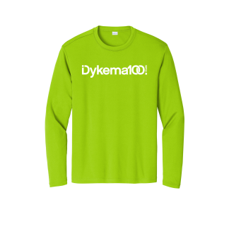 Lime Dykema Cooling Performance Long Sleeve Blended Shirt