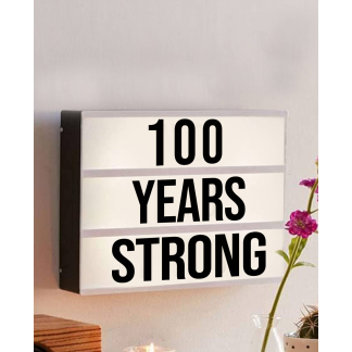 Vintage Cinema Style Light Box